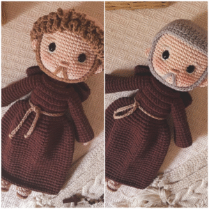 E-book Série Bonequinhos: Padre Pio e São Francisco