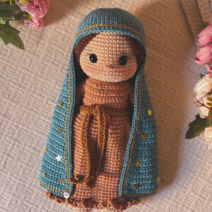 E-book Nossa Senhora de Guadalupe 25-27 cm (Coleção Tecendo a Fé)