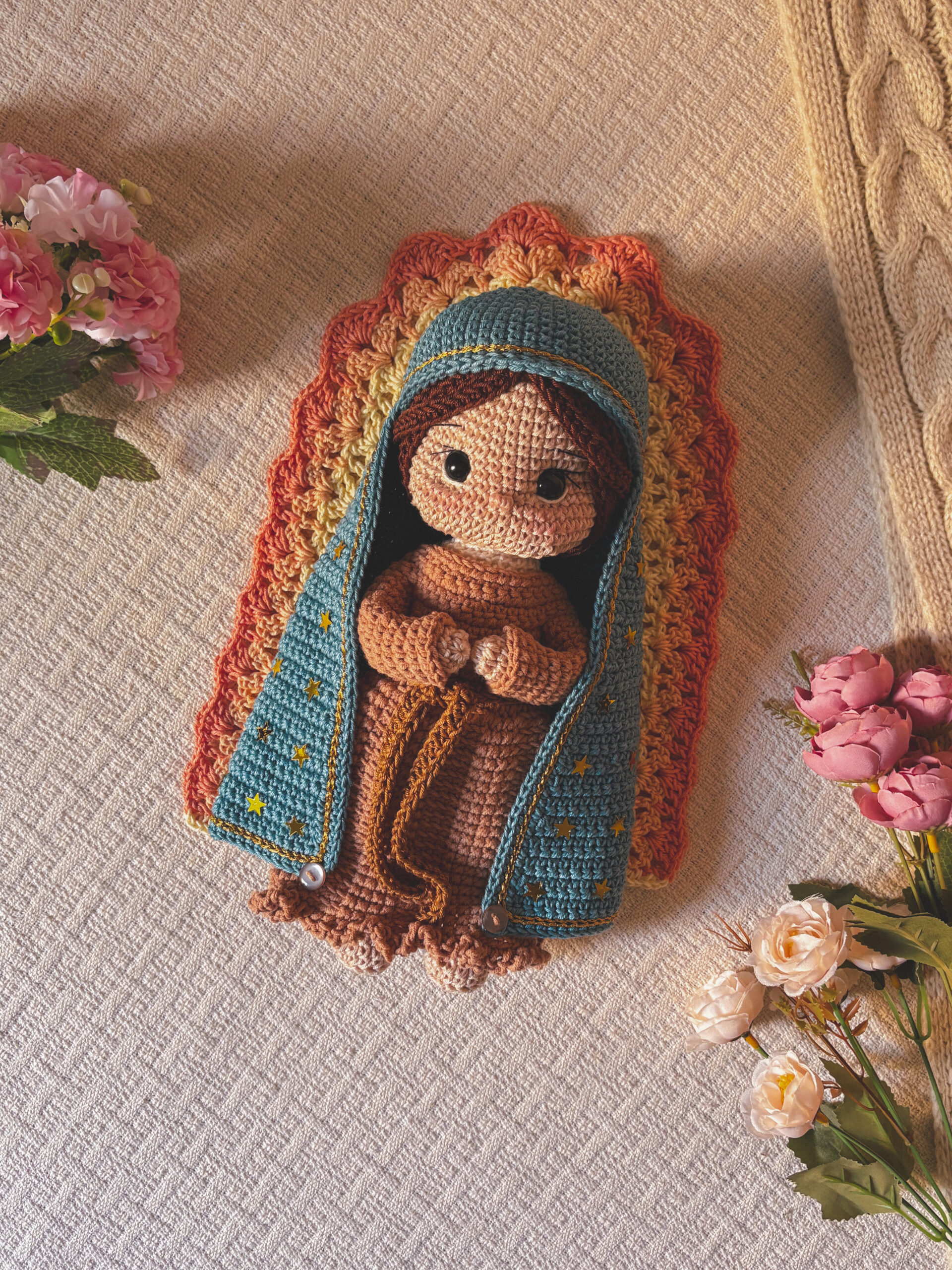 E-book Nossa Senhora de Guadalupe 20-23 cm com esplendor (Coleção Tecendo a Fé) - Imagem 4