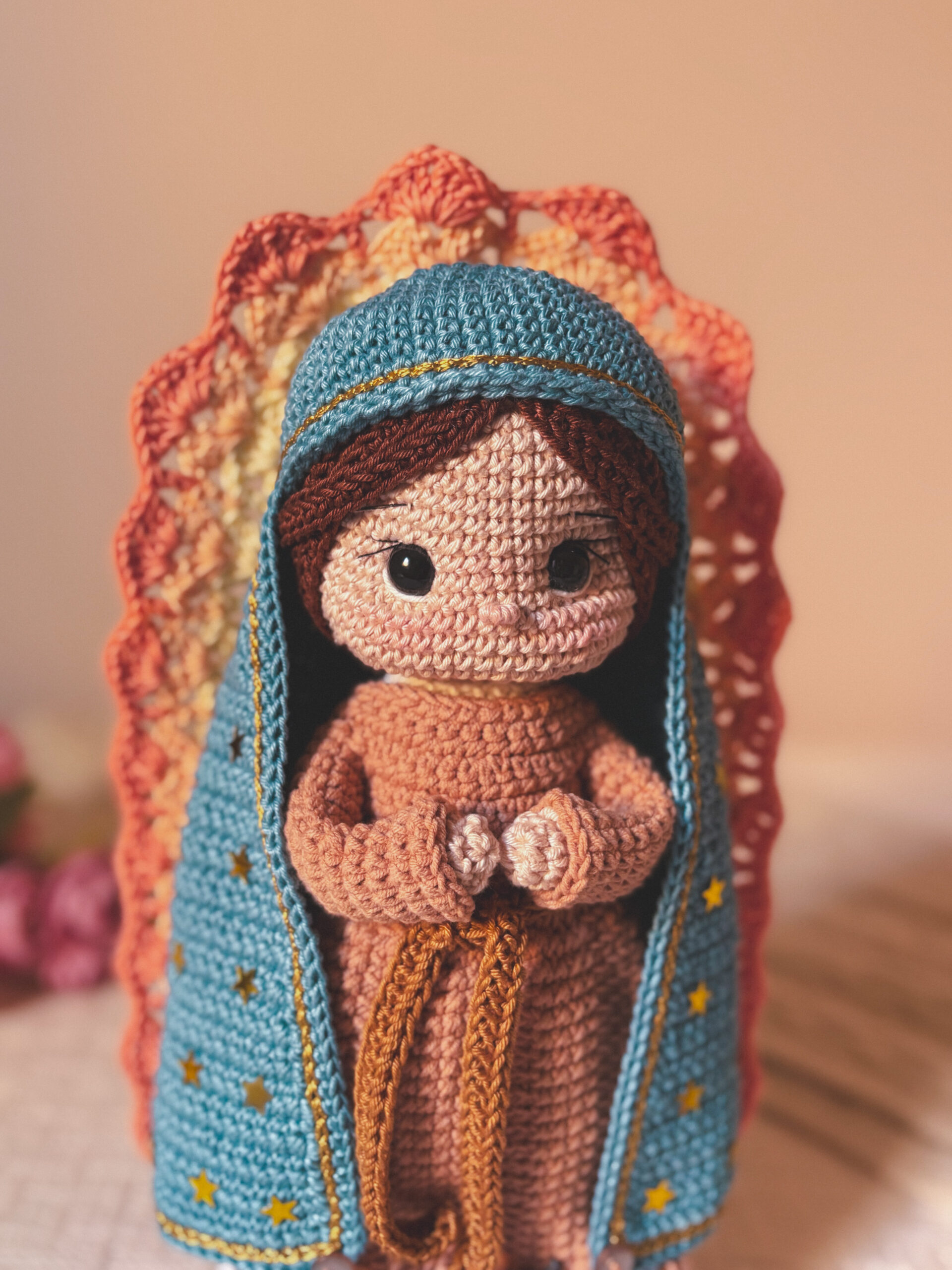 E-book Nossa Senhora de Guadalupe 20-23 cm com esplendor (Coleção Tecendo a Fé) - Imagem 2