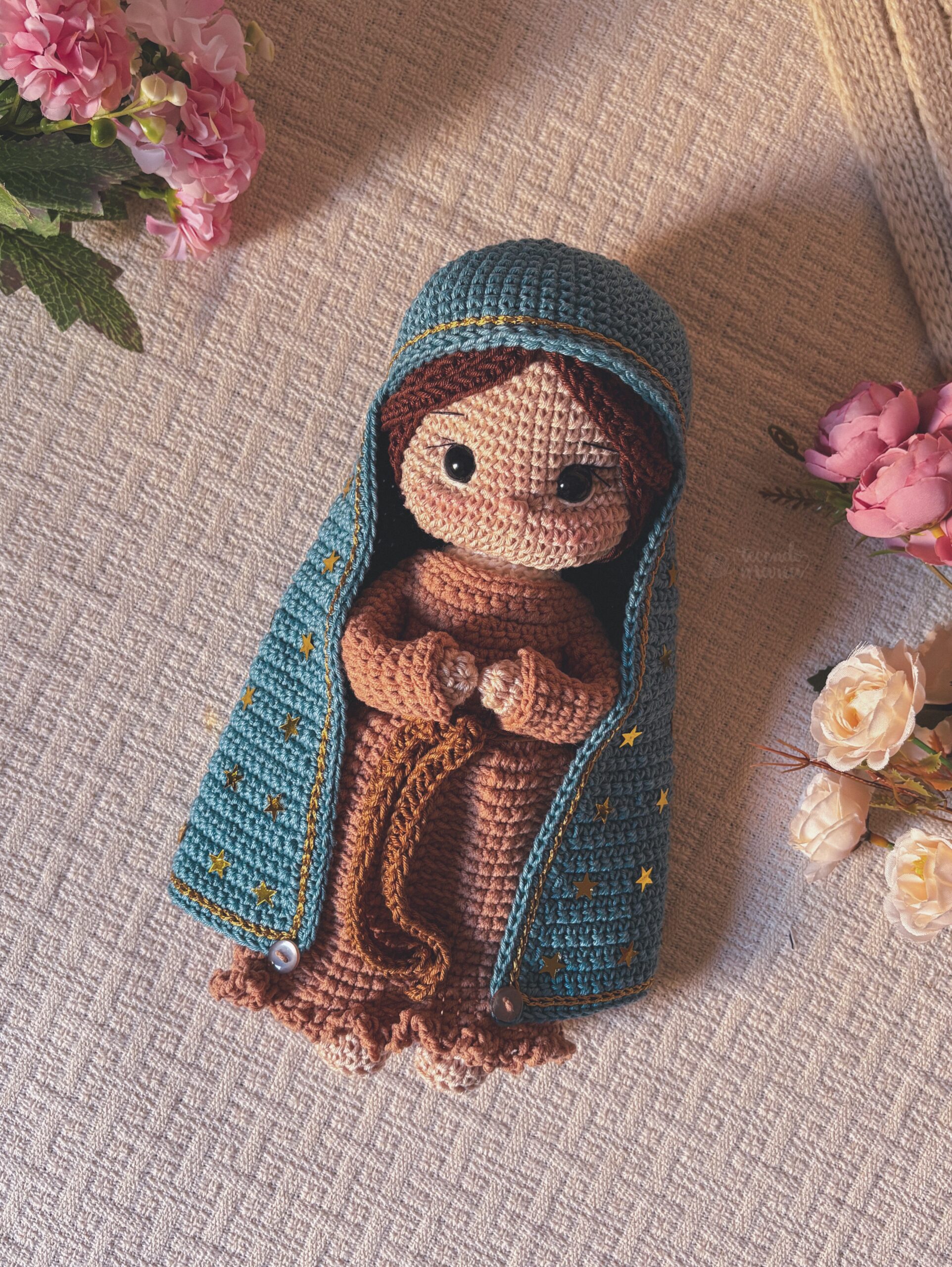E-book Nossa Senhora de Guadalupe 20-23 cm com esplendor (Coleção Tecendo a Fé) - Imagem 5